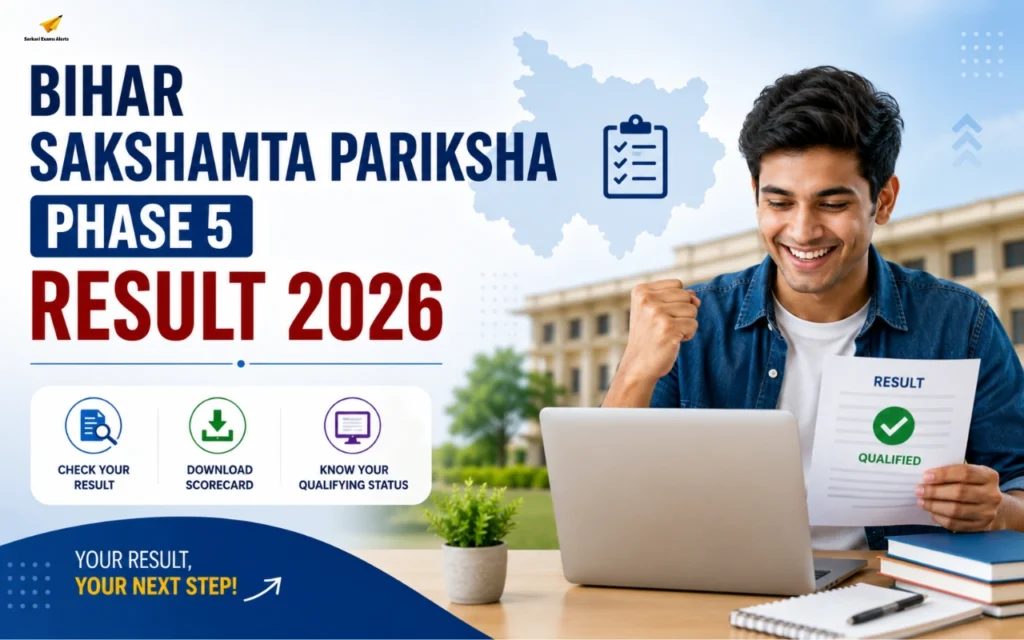 Bihar Sakshamta Pariksha 5th Phase Result 2026 Out: Download Scorecard at bsebsakshamta.com bihar sakshamta pariksha 5th phase result