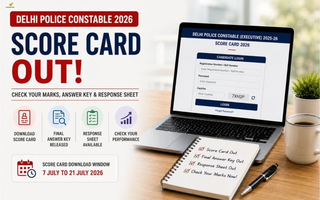 delhi police constable score card