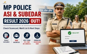 mp police asi & subedar result