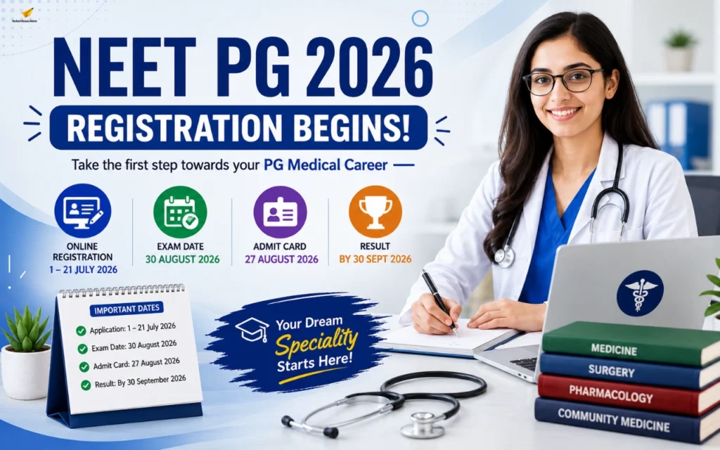 NEET PG Registration 2026 Begins: Direct Link, Last Date, Steps to Apply, Fees & Important Guidelines neet pg registration