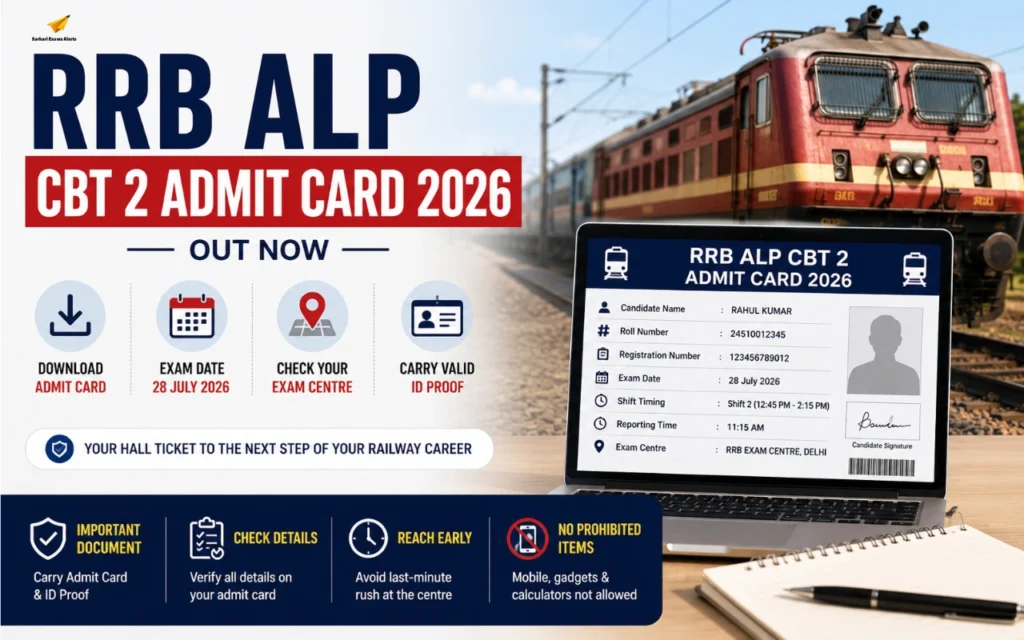 rrb alp cbt 2 admit card