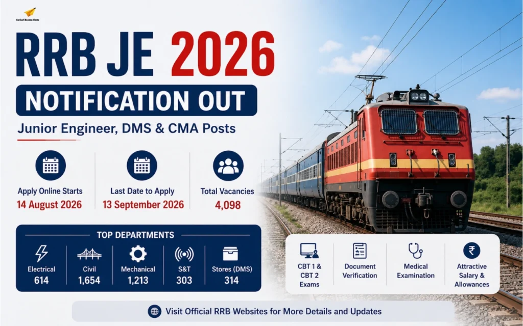 rrb je recruitment