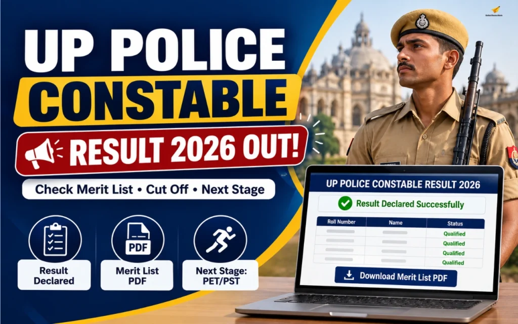 UP Police Constable Result 2026 Out at uppbpb.gov.in: Download Merit List PDF, Cut Off & Next Stage up police constable result