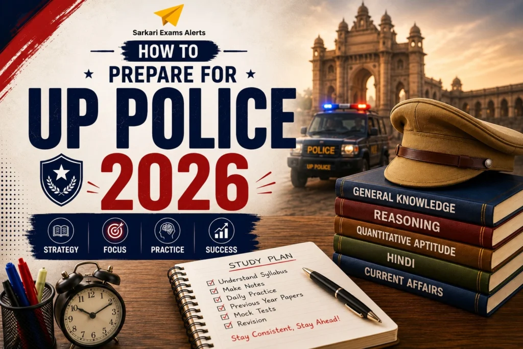 How to Prepare for UP Police 2026: Constable and SI Exam Strategy Prepare for UP Police