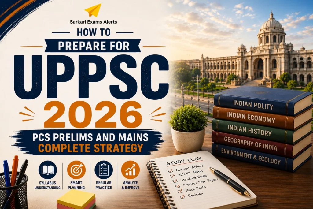 How to Prepare for UPPSC 2026: PCS Prelims and Mains Complete Strategy Prepare for UPPSC