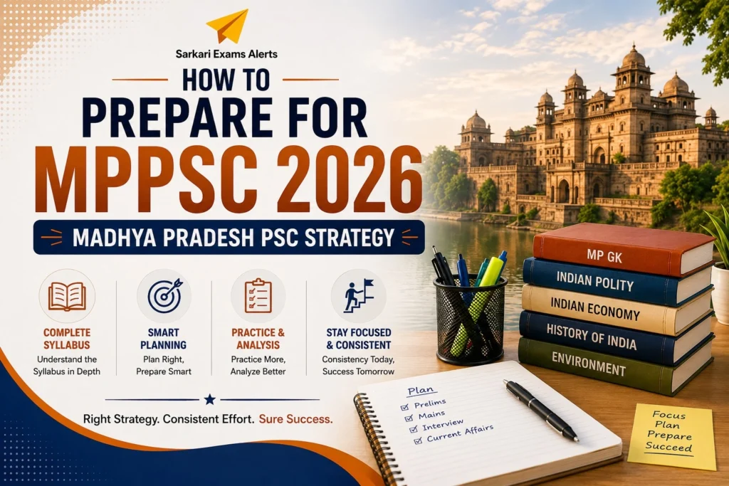 How to Prepare for MPPSC 2026: Madhya Pradesh PSC Strategy Prepare for MPPSC