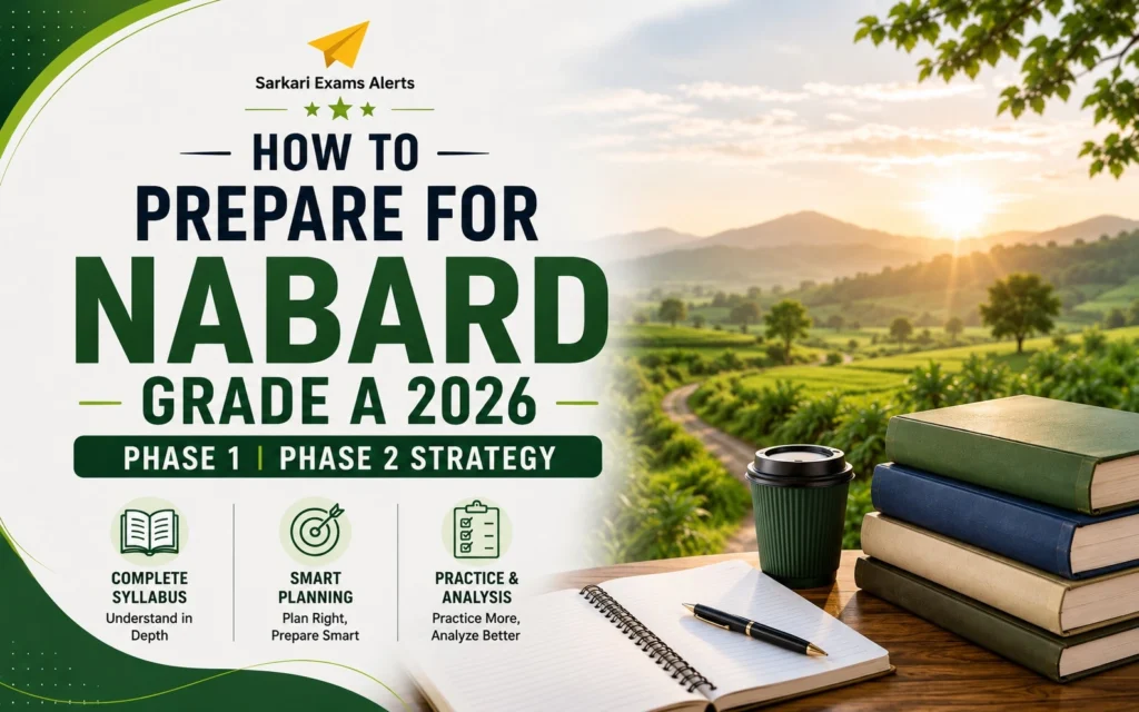 How to Prepare for NABARD Grade A 2026: Phase 1 Phase 2 Strategy Prepare for NABARD Grade A