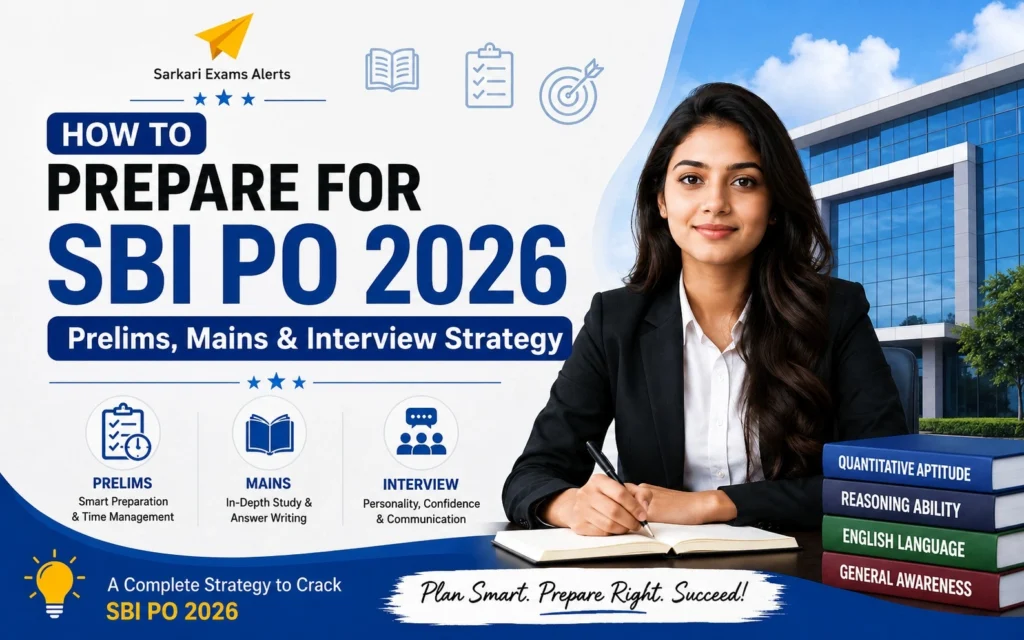 How to Prepare for SBI PO 2026: Prelims Mains and Interview Strategy Prepare for SBI PO
