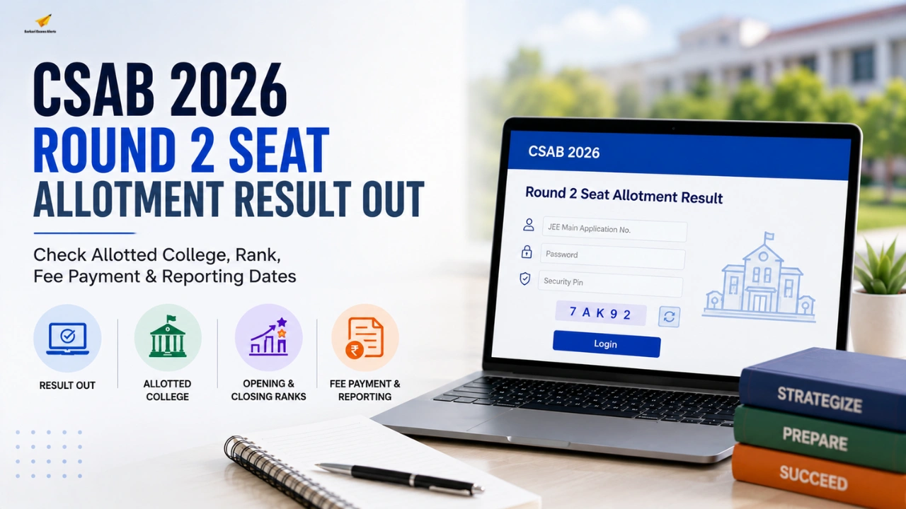 csab round 2 seat allotment result