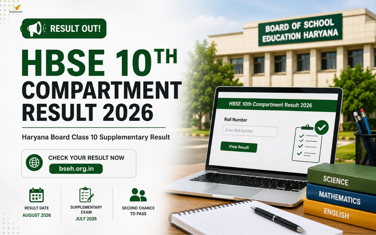 HBSE 10th Compartment Result 2026 Out at bseh.org.in: Download Haryana Board Class 10 Supplementary Result, Marksheet & Passing Marks hbse 10th compartment result