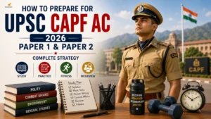 prepare for upsc capf ac