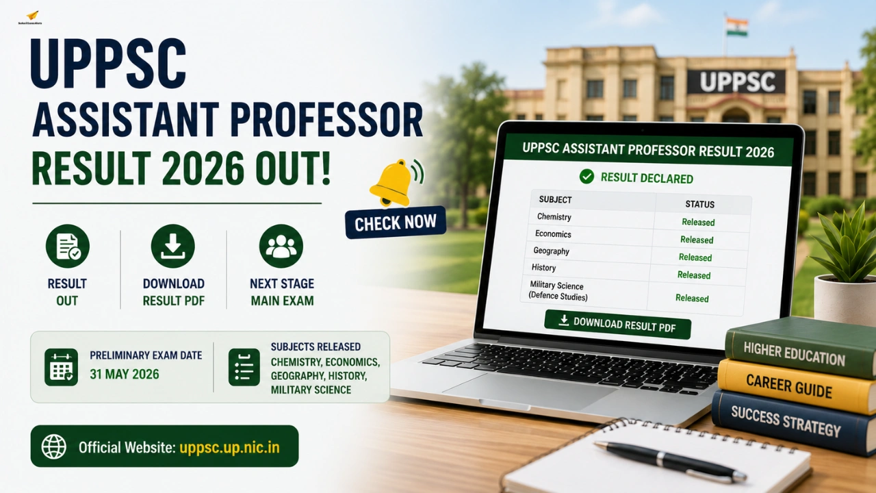 uppsc assistant professor result