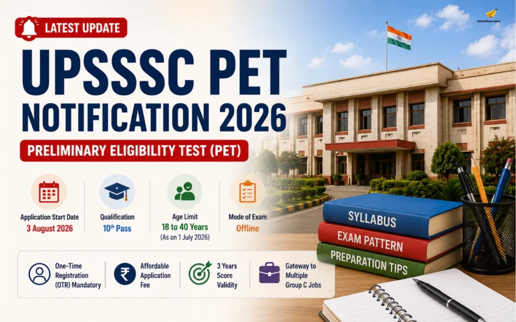 upsssc pet notification