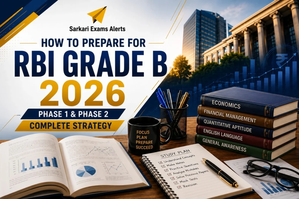 How to Prepare for RBI Grade B 2026: Phase 1 and Phase 2 Complete Strategy Prepare for RBI Grade B
