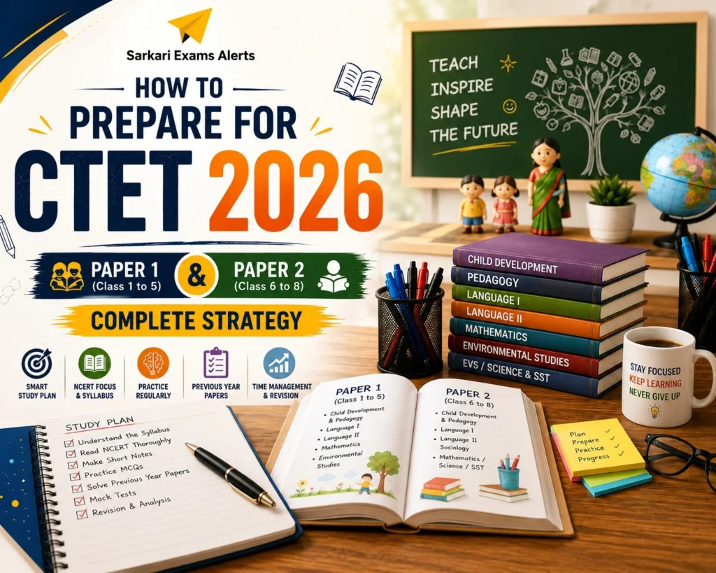 How to Prepare for CTET 2026: Paper 1 and Paper 2 Complete Strategy Prepare for CTET